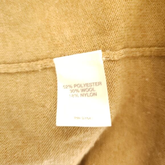 J Jill Womens Large Brown Tan  Wool Blend Long Sleeve Cardigan Sweater - Picture 4 of 7